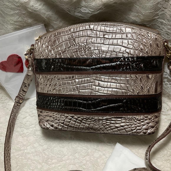 $FIRM$ NO OFFERS NWT 3 Pc BRAHMIN CHARDONNAY DUXBURY, SLIM WALLET NWT & MAGNOLIA - Picture 6 of 8